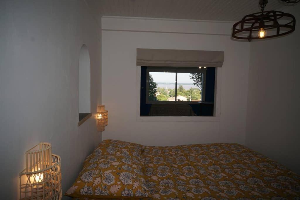 Appartement Avec Vue Panoramique Sur L'Estuaire De La Gironde Plassac  エクステリア 写真